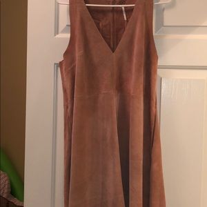 Free People Real Suede Dress